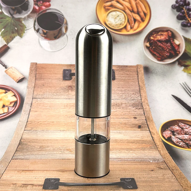 Electric Spice Mill Stainless Steel, rechargeable
