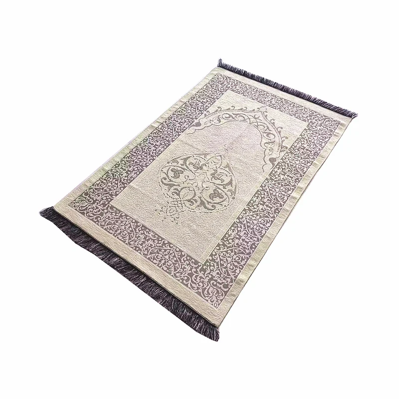 Prayer mat made of polyester, 70 x 110 cm, ethnic design
