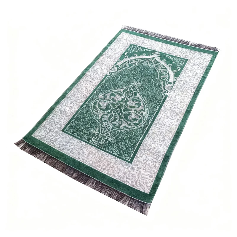 Prayer mat made of polyester, 70 x 110 cm, ethnic design