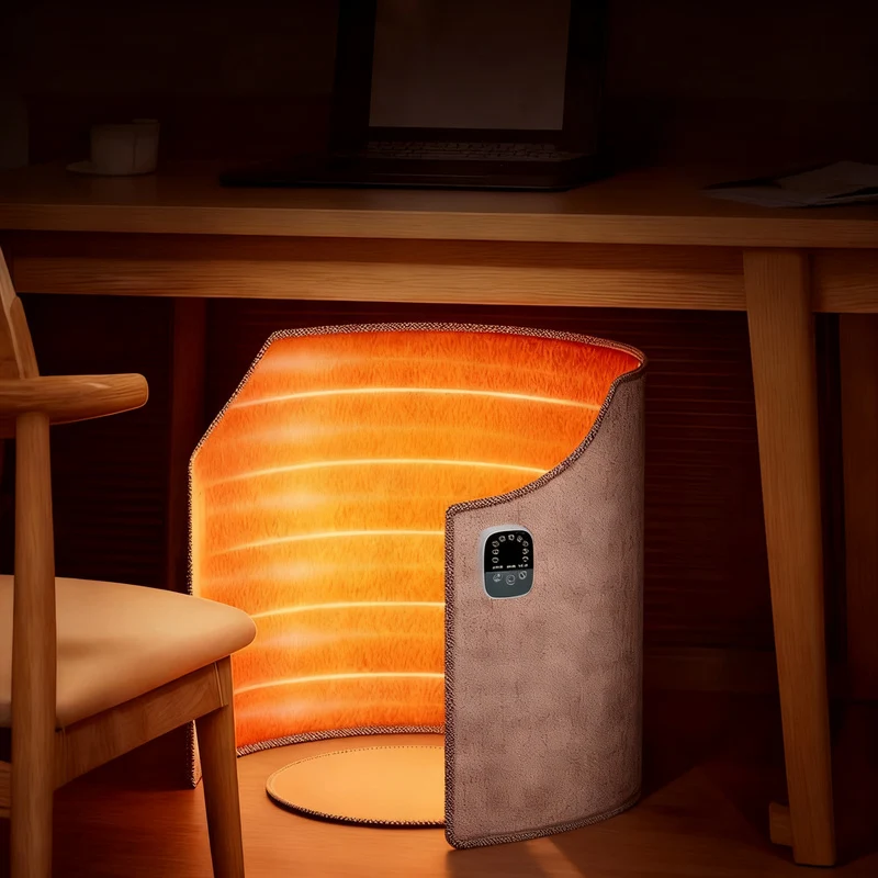 USB foot warmer with temperature control