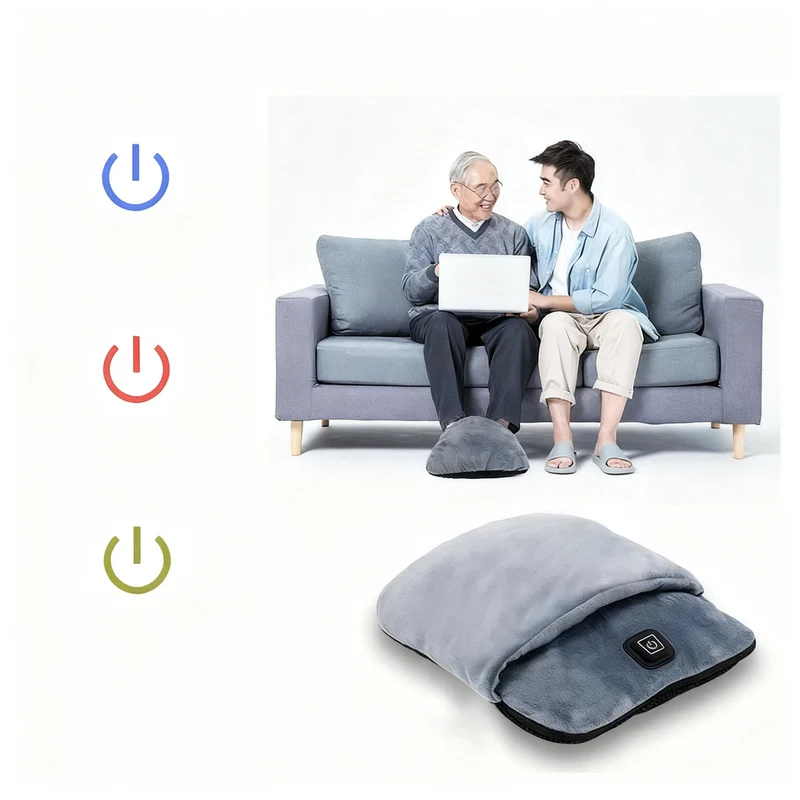 USB Foot Warmer with Massage Function