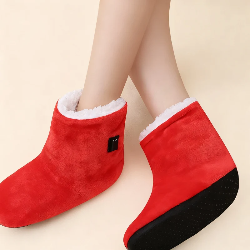 Electric foot warmer with massage function