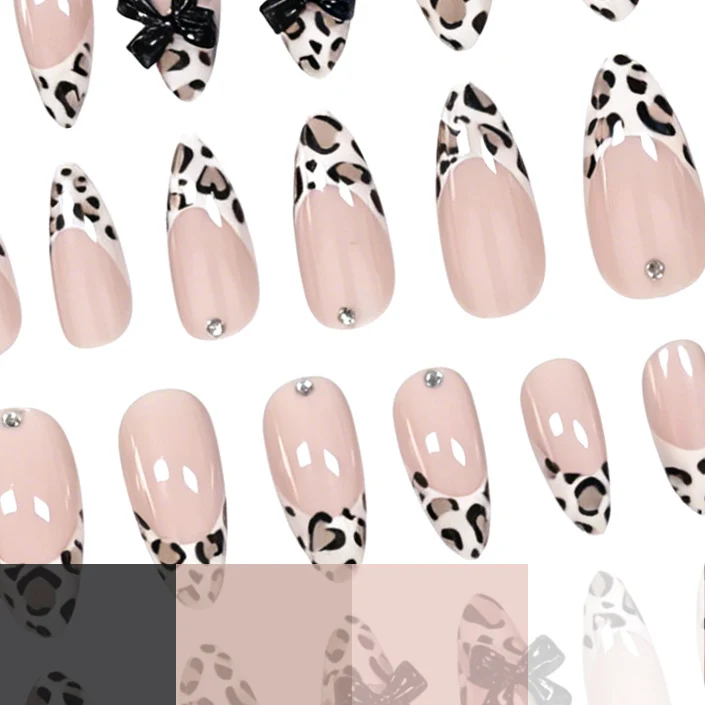 Designer Leopardenmuster Nagelkunst Verbesserungen Karnz