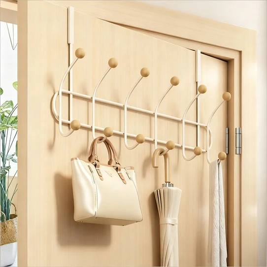 Multi-layer wall hooks made of steel, 8–14 hooks
