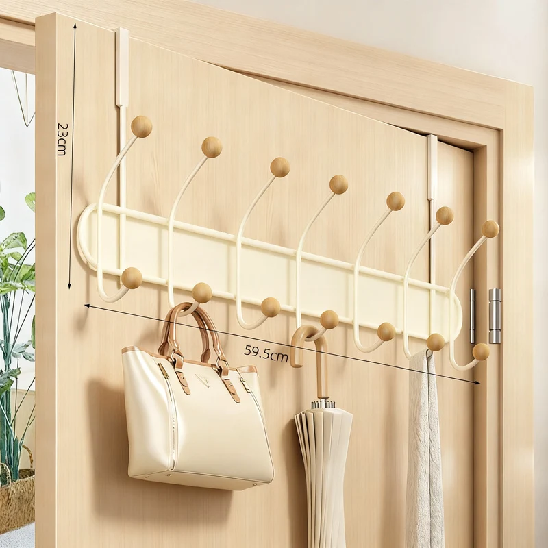 Multi-layer wall hooks made of steel, 8–14 hooks