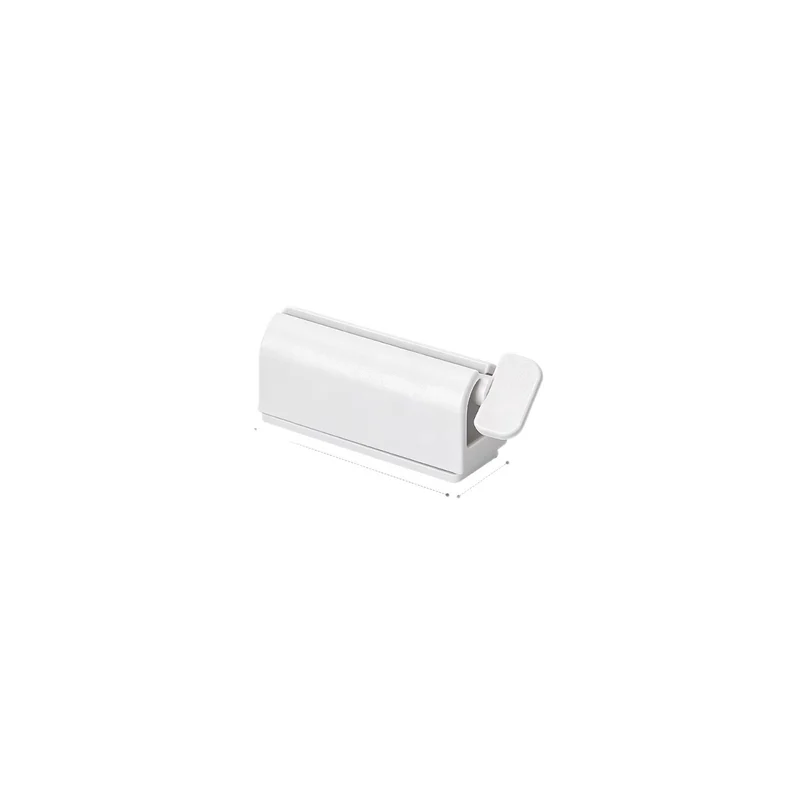 Magnetic toothpaste squeezer with holder