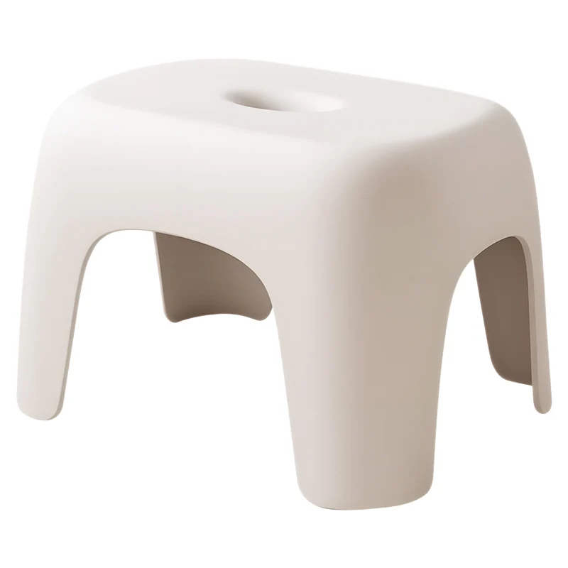 Plastic stool, non-slip, in two sizes