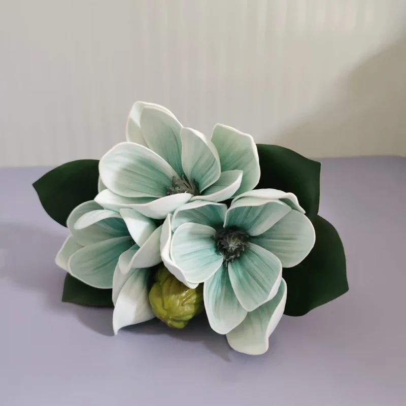Artificial Magnolia Flower Bouquet