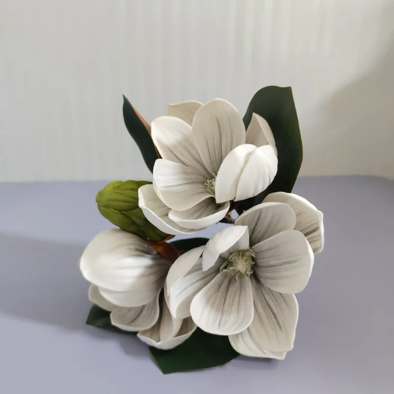 Artificial Magnolia Flower Bouquet