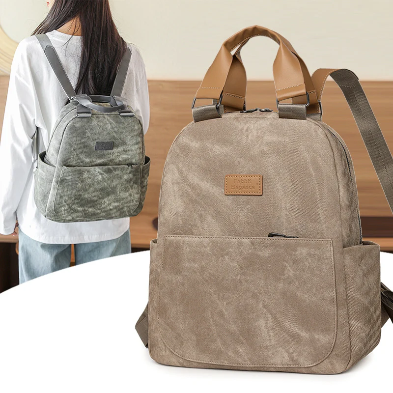 Vintage-Inspired Multi-Functional Backpack Stornfield