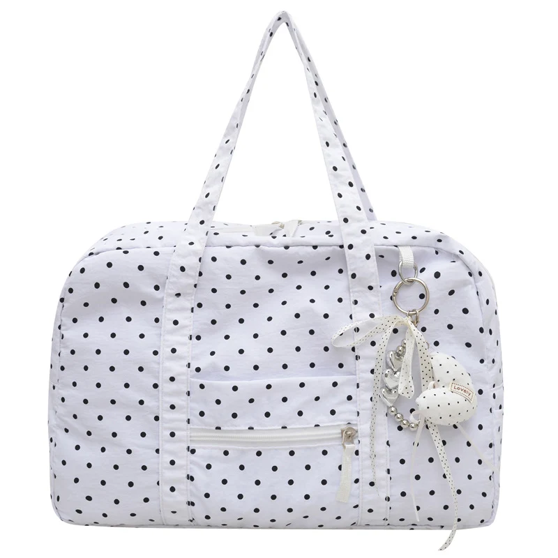 Stylish Polka Dot Travel Duffle Bag Stornfield