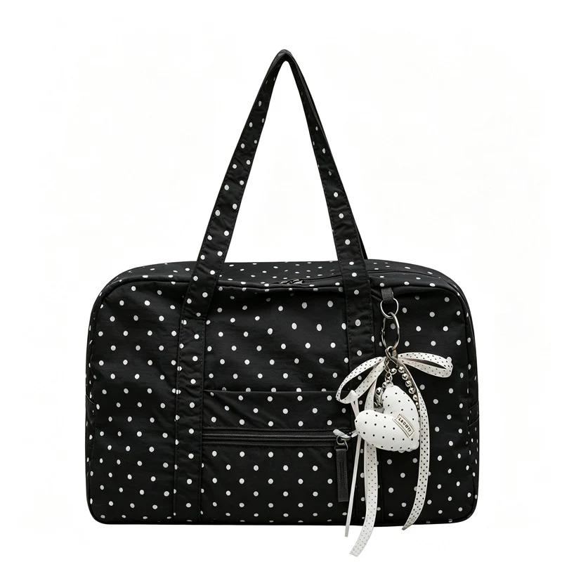 Stylish Polka Dot Travel Duffle Bag Stornfield
