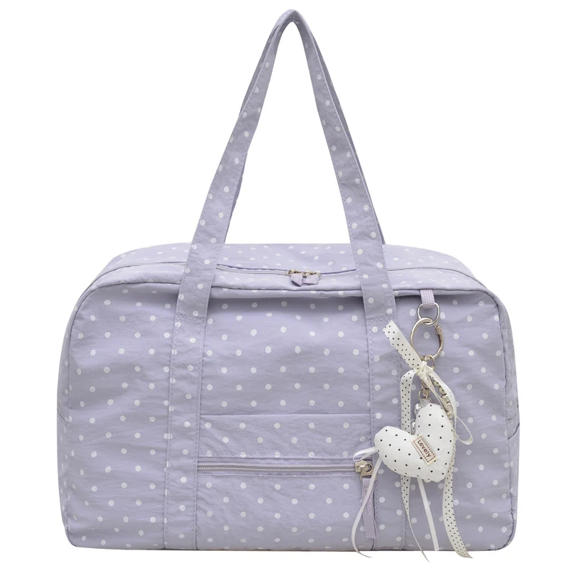 Stylish Polka Dot Travel Duffle Bag Stornfield