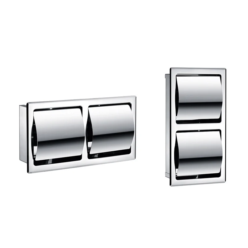Stainless Steel Toilet Paper Holder for Wall