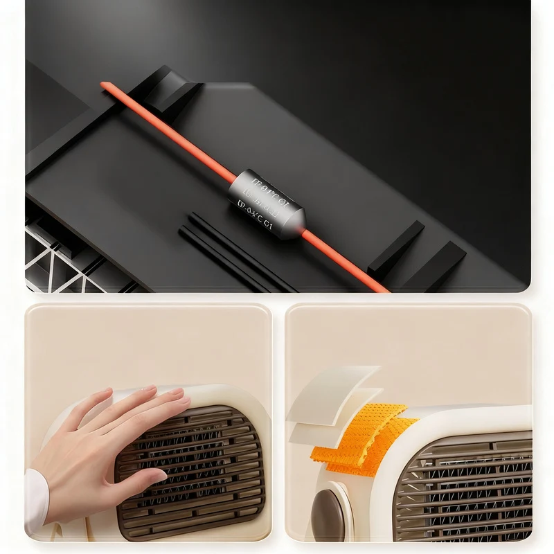 Table heater L6, 21×11.5×16.8 cm