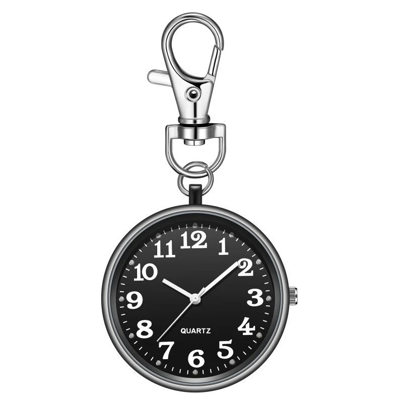Pocket watch with hands, 40 mm diameter