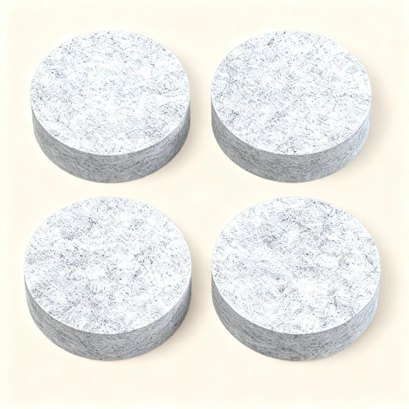 Felt chair glides, self-adhesive, furniture protection