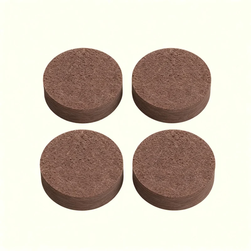 Felt chair glides, self-adhesive, furniture protection
