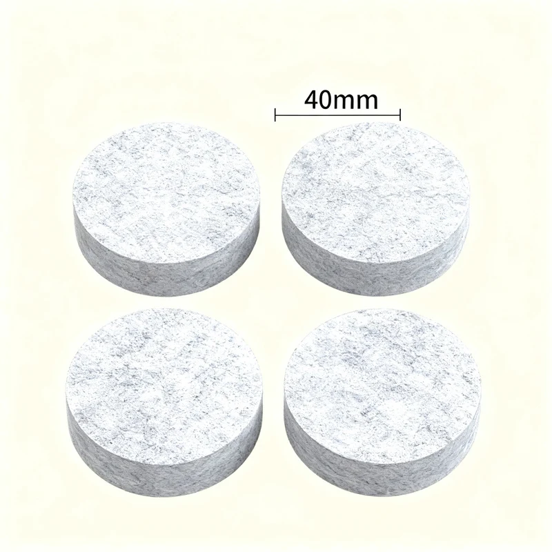 Felt chair glides, self-adhesive, furniture protection