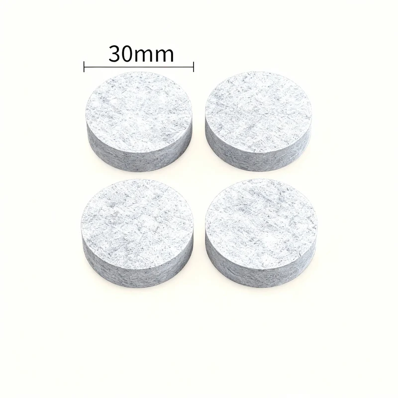 Felt chair glides, self-adhesive, furniture protection