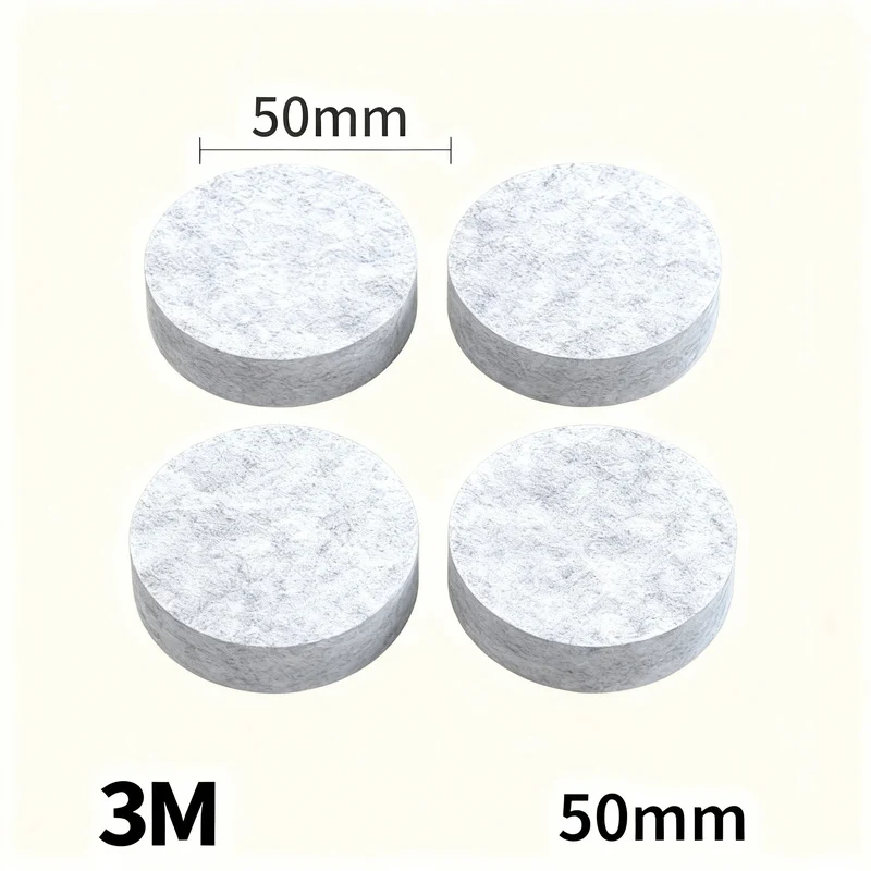 Felt chair glides, self-adhesive, furniture protection