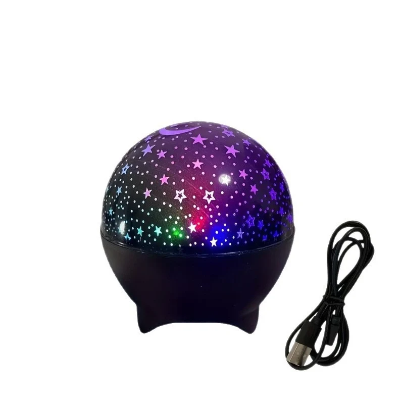 LED projection light with interchangeable patterns