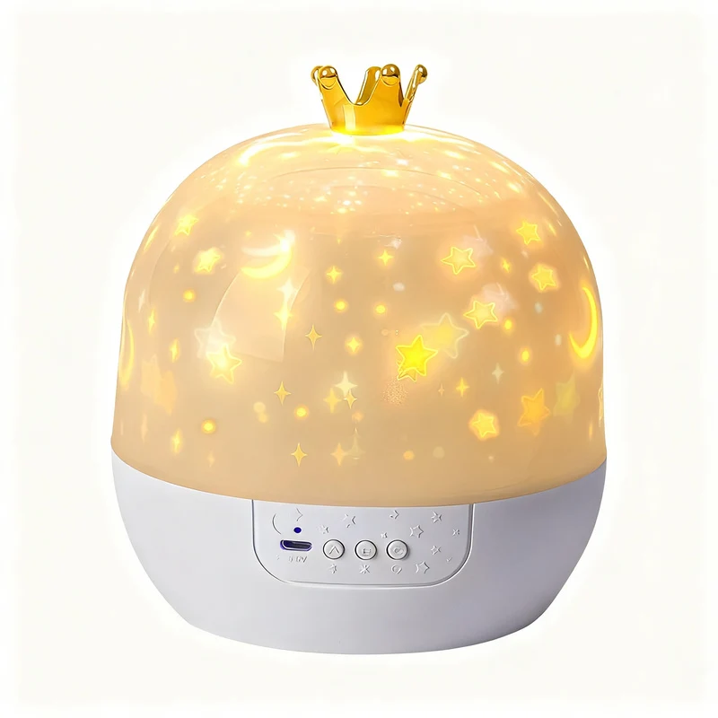 LED projection light with interchangeable patterns
