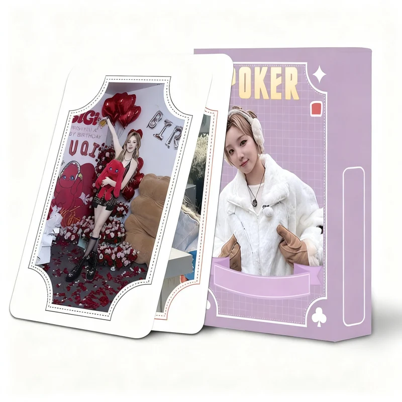 Playing cards made of paper, 57×87 mm
