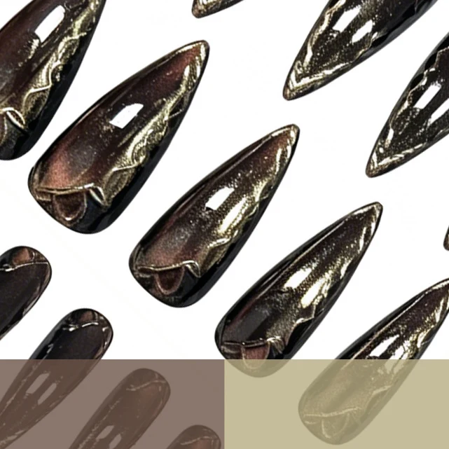 Elegante Stiletto-Nagelverlängerungen Karnz