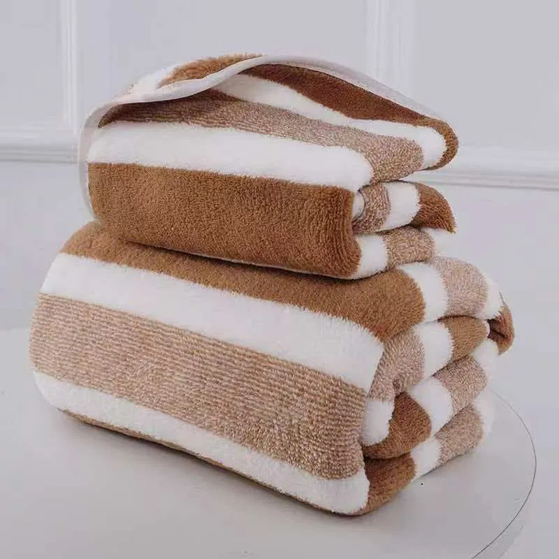 Coral fleece towel
