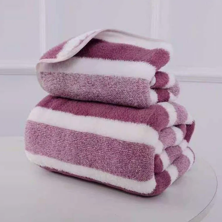 Coral fleece towel
