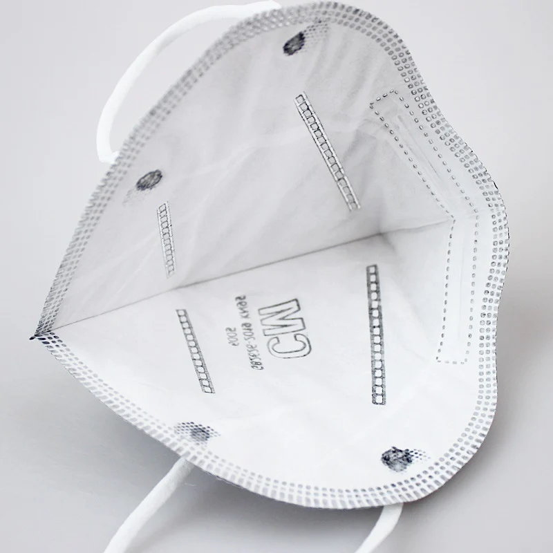 KN95 protective mask with air valve and activated carbon
