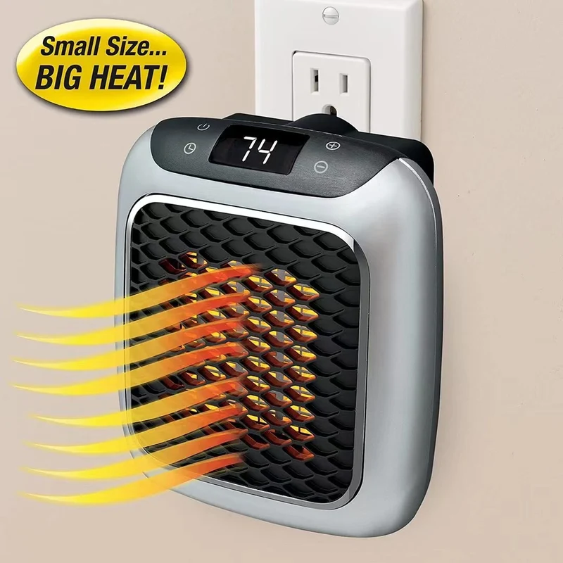 Portable heater with remote control