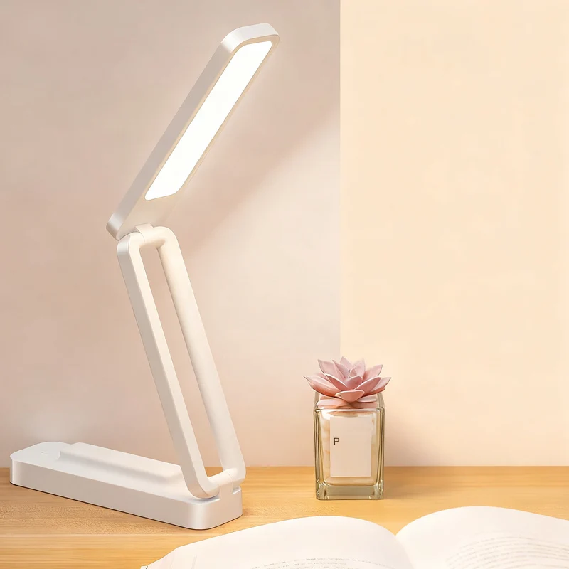Foldable LED Desk Lamp with USB Connection