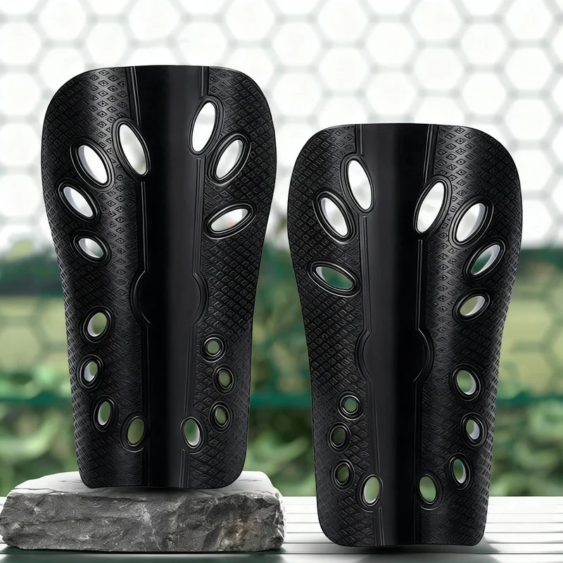 Shin guard, PU, with insert, adults