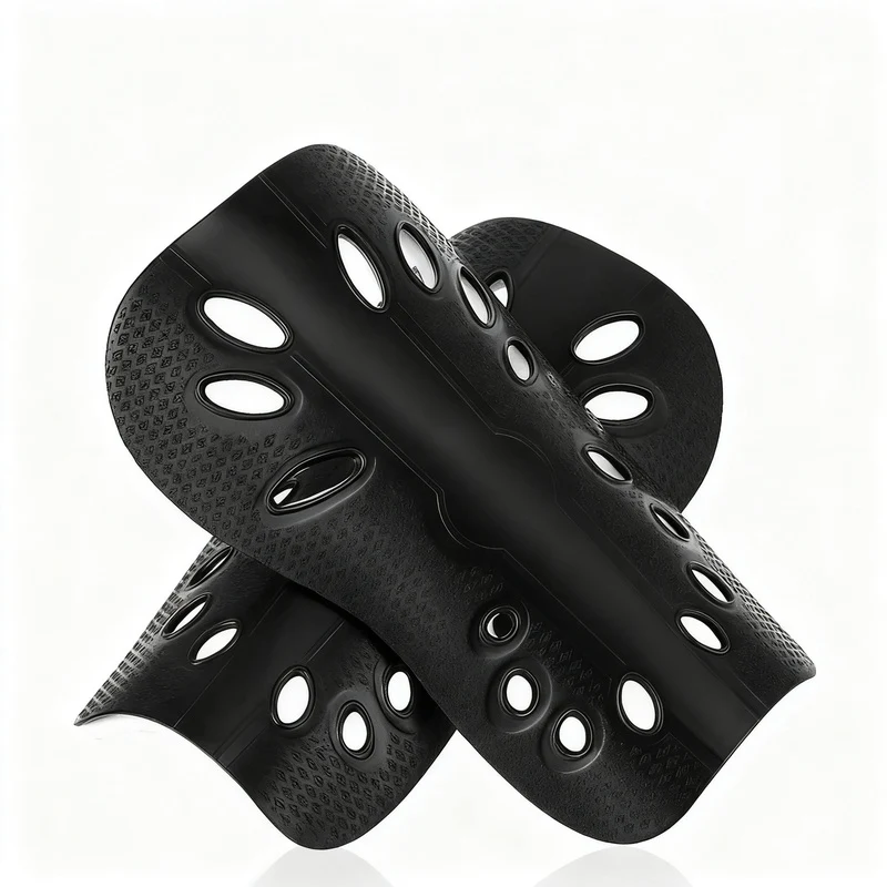 Shin guard, PU, with insert, adults