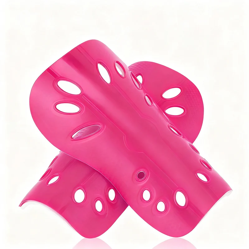 Shin guard, PU, with insert, adults