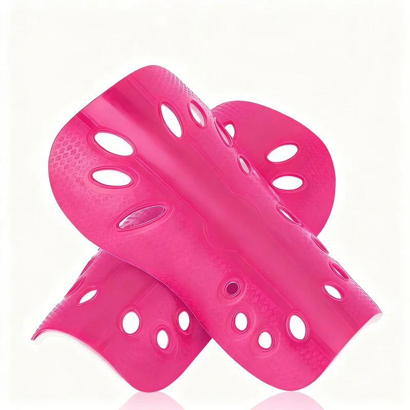 Shin guard, PU, with insert, adults