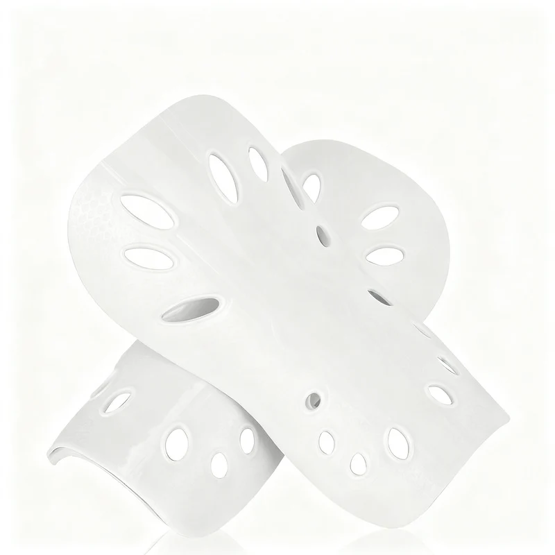 Shin guard, PU, with insert, adults