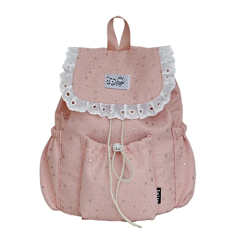 Charming Star-Patterned Backpack Stornfield