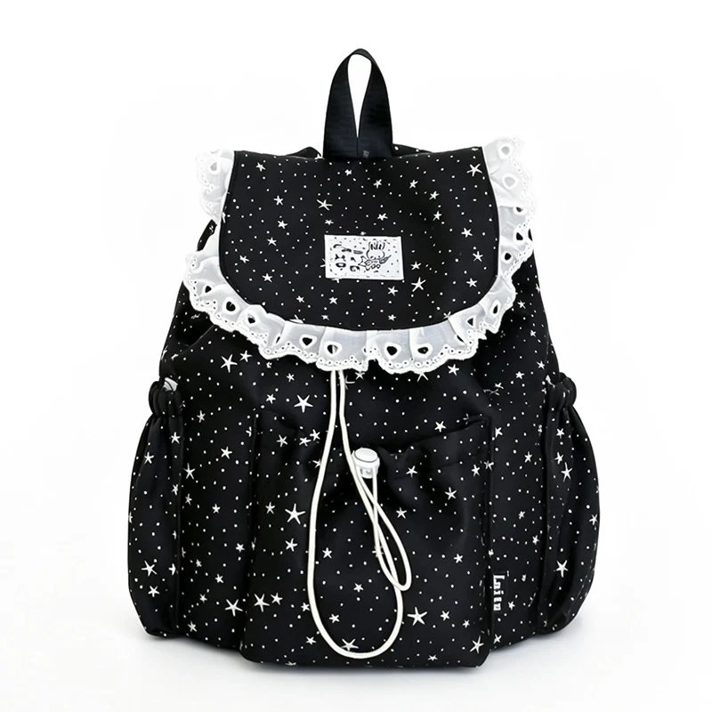 Charming Star-Patterned Backpack Stornfield