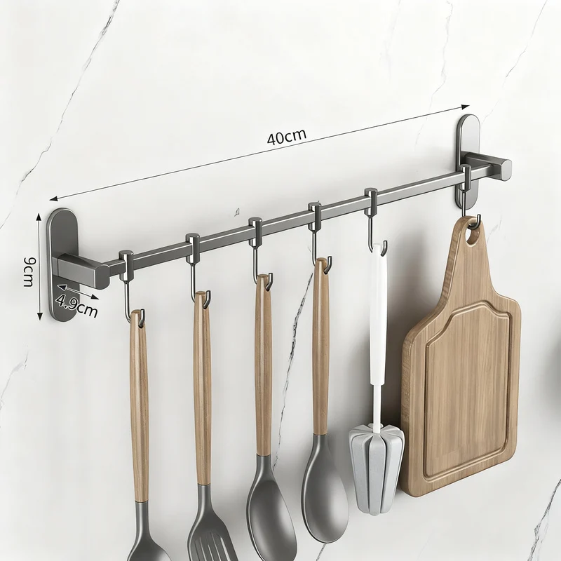 Stainless Steel Kitchen Wall Shelf