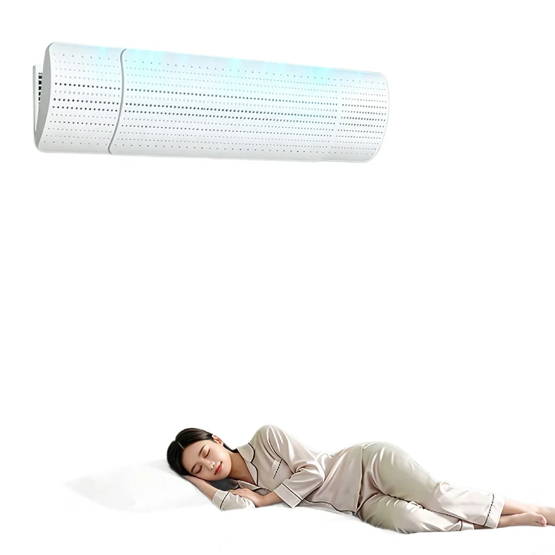 Air conditioning wind deflector for ceiling cassette