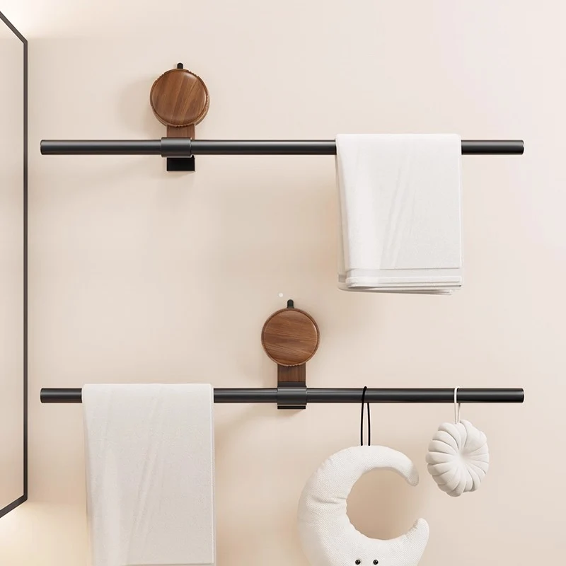 Towel holder made of space aluminum with suction cup