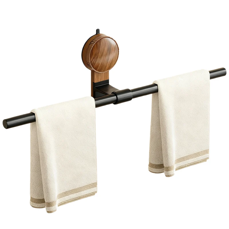 Towel holder made of space aluminum with suction cup