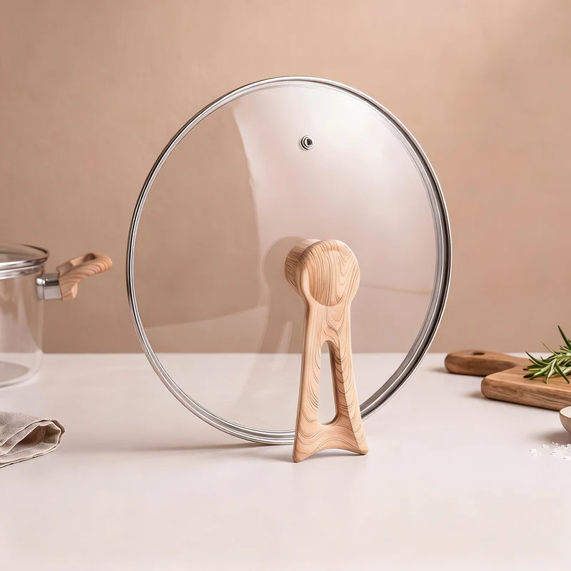 Glass lid for pots, freestanding, 28 cm