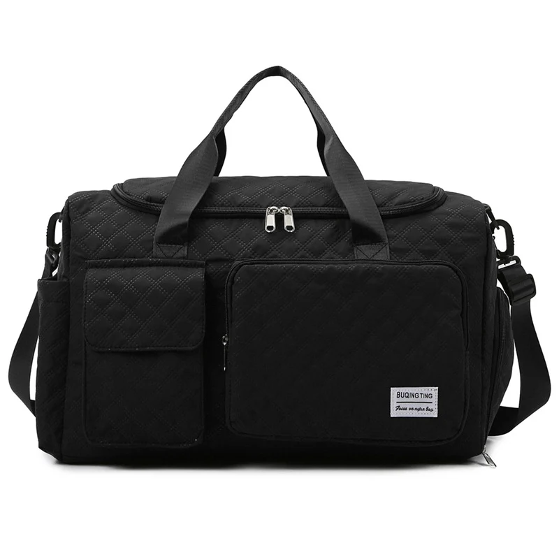 Spacious Quilted Weekend Duffle Bag Stornfield