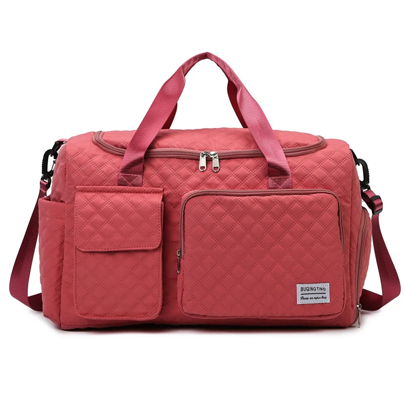 Spacious Quilted Weekend Duffle Bag Stornfield