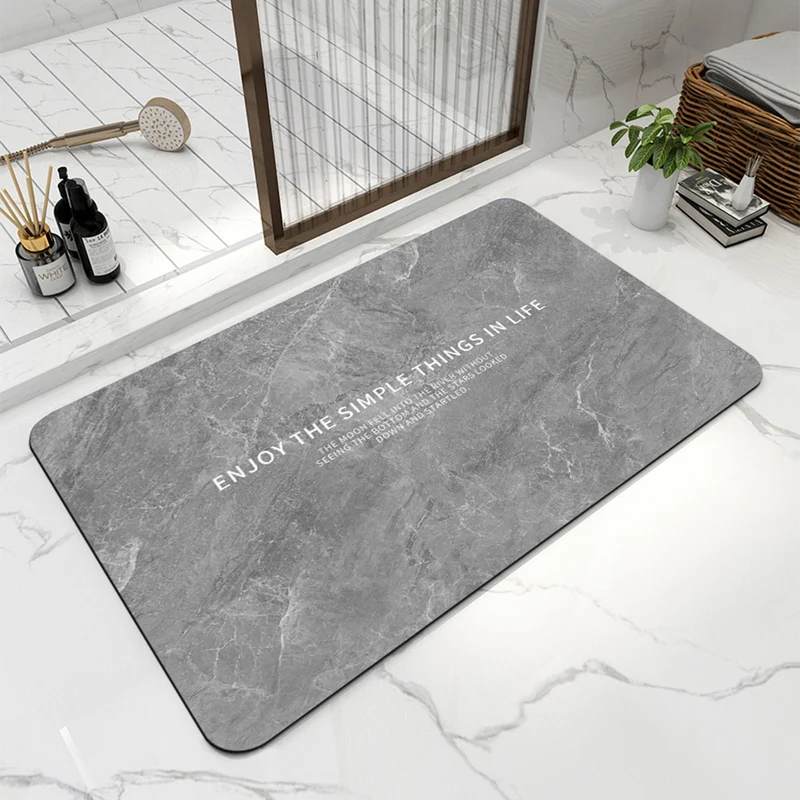 Elegante dekorative Badmatte