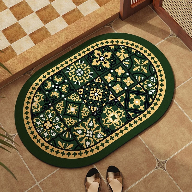 Dekorativer Mosaikmuster-Badevorleger